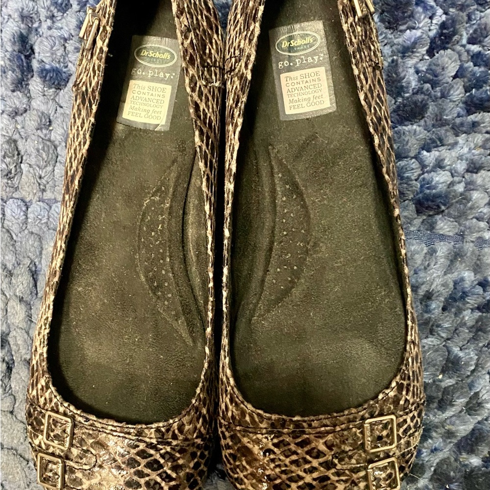 Dr. Scholl's Wexley Snakeskin Flats